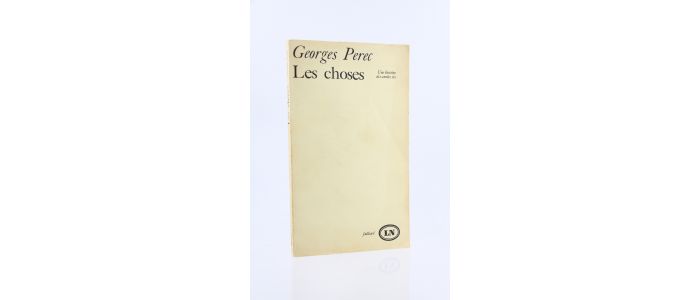 PEREC : Les choses - First edition - Edition-Originale.com