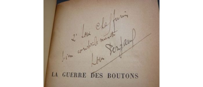PERGAUD : La guerre des boutons - Libro autografato, Prima edizione - Edition-Originale.com