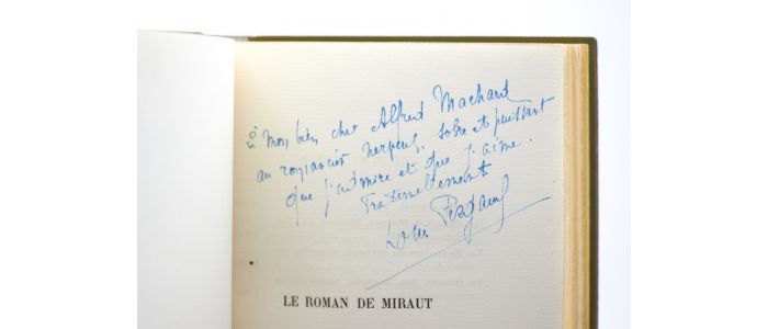 PERGAUD : Le roman de Miraut, chien de chasse - Signiert, Erste Ausgabe - Edition-Originale.com