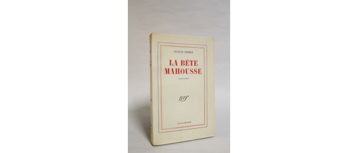 PERRET : La bête Mahousse - Prima edizione - Edition-Originale.com