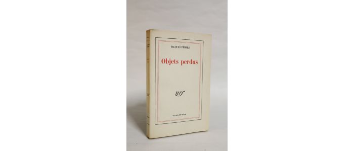 PERRET : Objets perdus - First edition - Edition-Originale.com