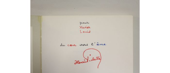 PICHETTE : Odes à chacun - Signiert, Erste Ausgabe - Edition-Originale.com