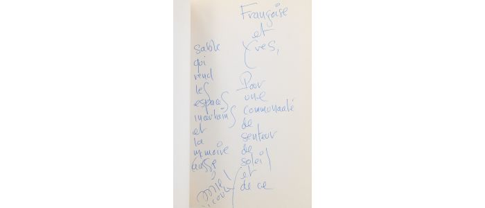 PICOULY : Fort de l'eau - Signed book, First edition - Edition-Originale.com
