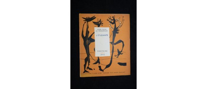 PIEYRE DE MANDIARGUES : L'étudiante - First edition - Edition-Originale.com