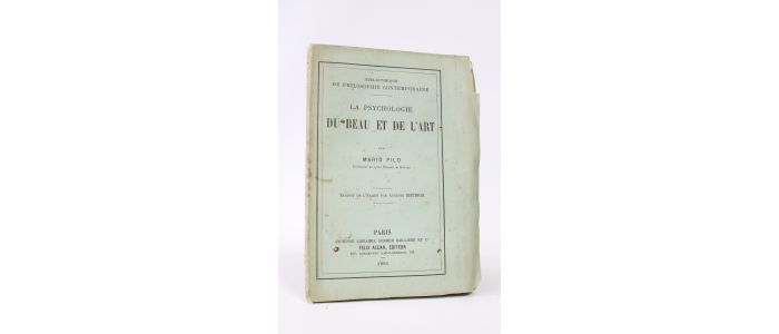PILO : Psychologie du beau et de l'art - Prima edizione - Edition-Originale.com