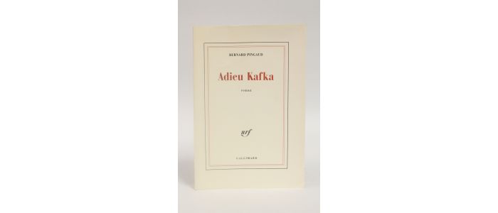 PINGAUD : Adieu Kafka - Prima edizione - Edition-Originale.com