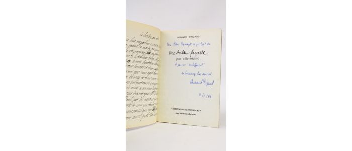 PINGAUD : Mme de La Fayette par elle-même - Signiert, Erste Ausgabe - Edition-Originale.com