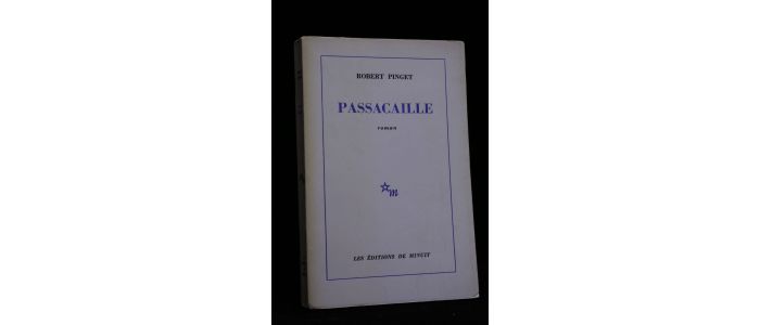 PINGET : Passacaille - Edition Originale - Edition-Originale.com