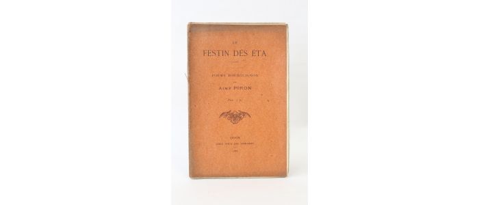 PIRON : Le festin des Eta, poëme bourguignon (1706) - Prima edizione - Edition-Originale.com