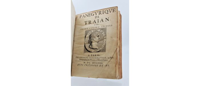 PLINE LE JEUNE : Panegyrique de Trajan - Erste Ausgabe - Edition-Originale.com
