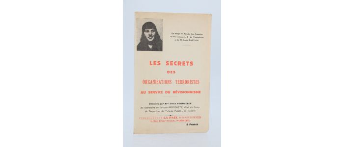 POGORELEC : Les secrets des organisations terroristes au service du terrorisme - First edition - Edition-Originale.com
