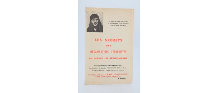 POGORELEC : Les secrets des organisations terroristes au service du terrorisme - Edition Originale - Edition-Originale.com