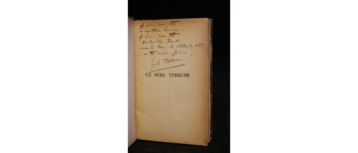 POITEAU : Le père Terroir, roman du sol - Signiert, Erste Ausgabe - Edition-Originale.com