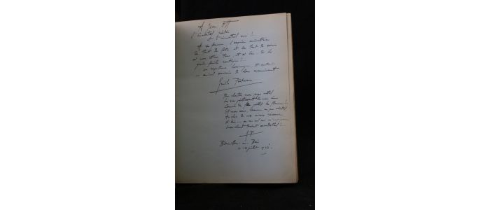 POITEAU : Pèlerinage en Artois - Signed book, First edition - Edition-Originale.com