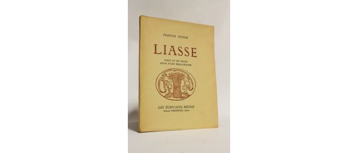 PONGE : Liasse - Erste Ausgabe - Edition-Originale.com