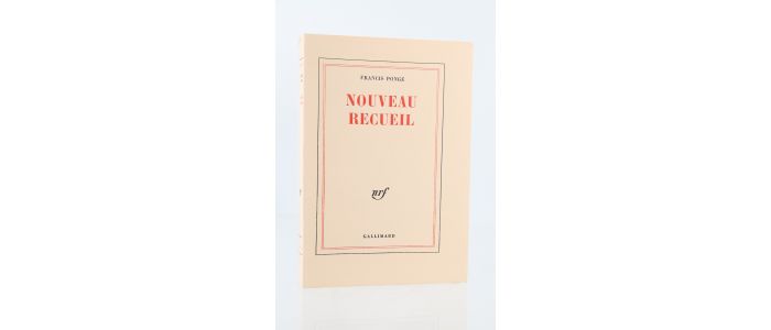 PONGE : Nouveau recueil - Prima edizione - Edition-Originale.com