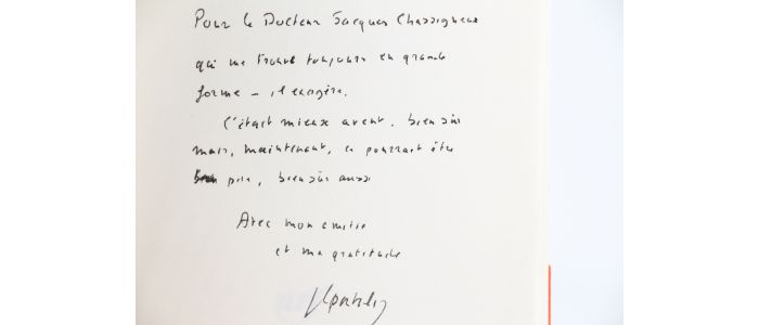 PONTALIS : Avant - Autographe, Edition Originale - Edition-Originale.com