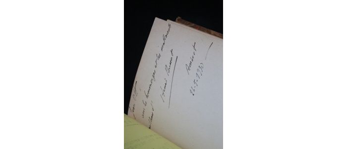 POURRAT : Le pavillon des amourettes ou Gaspard et les bourgeois d'Ambert - Autographe, Edition Originale - Edition-Originale.com