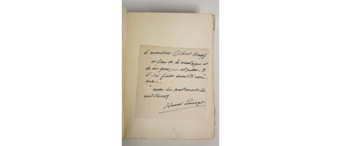 POURRAT : Le temps qu'il fait. Calendrier des bergers de France - Libro autografato, Prima edizione - Edition-Originale.com