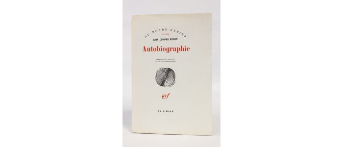 POWYS : Autobiographie - Edition Originale - Edition-Originale.com