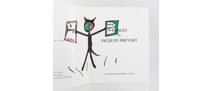 PREVERT : Images de Jacques Prévert - Libro autografato, Prima edizione - Edition-Originale.com