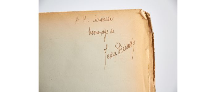 PREVOST : Histoire de France depuis la guerre - Signed book, First edition - Edition-Originale.com