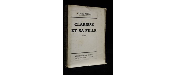 PREVOST : Clarisse et sa fille - Signed book, First edition - Edition-Originale.com