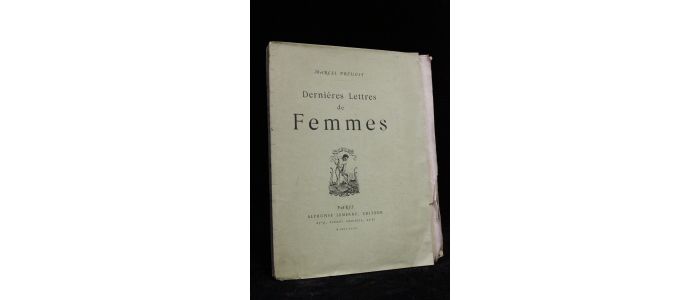 PREVOST : Dernières lettres de femmes - Libro autografato, Prima edizione - Edition-Originale.com