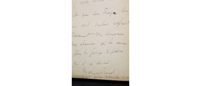 PROUST : Les plaisirs et les jours - Autographe, Edition Originale - Edition-Originale.com