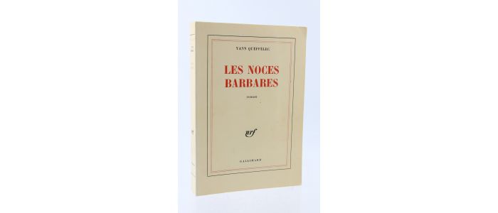 QUEFFELEC : Les noces barbares - Edition Originale - Edition-Originale.com
