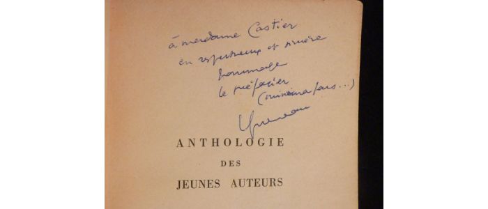 QUENEAU : Anthologie des jeunes auteurs - Signiert, Erste Ausgabe - Edition-Originale.com
