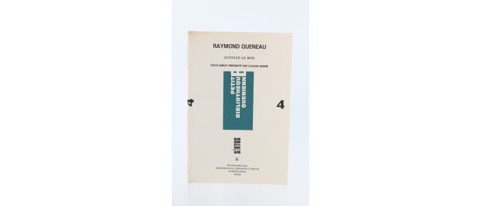 QUENEAU : Gustave Le Bon - First edition - Edition-Originale.com