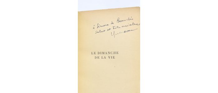 QUENEAU : Le dimanche de la vie - Autographe, Edition Originale - Edition-Originale.com