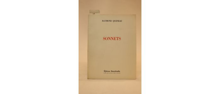 QUENEAU : Sonnets - Edition Originale - Edition-Originale.com