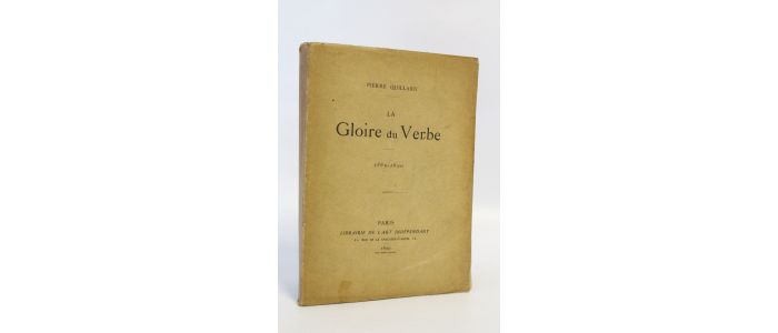 QUILLARD : La gloire du verbe 1885-1890 - Erste Ausgabe - Edition-Originale.com