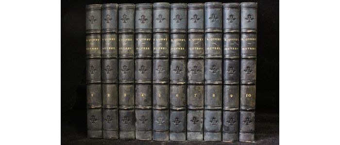 QUINET : Oeuvres complètes - First edition - Edition-Originale.com