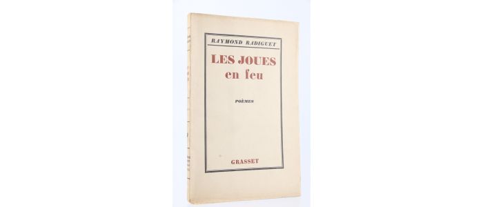 RADIGUET : Les Joues en Feu - Erste Ausgabe - Edition-Originale.com