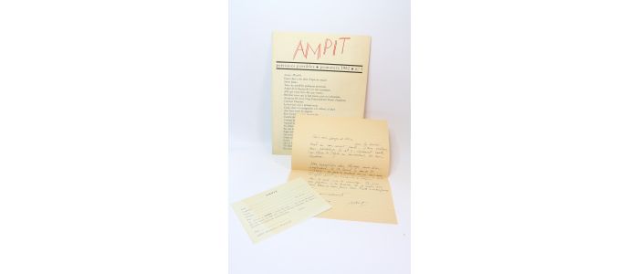 RAFOLS-CASAMADA : Ampit N°1. Poètiques possibles - Signiert, Erste Ausgabe - Edition-Originale.com