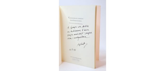 RAFOLS-CASAMADA : Correspondencies i contrastos - Autographe, Edition Originale - Edition-Originale.com