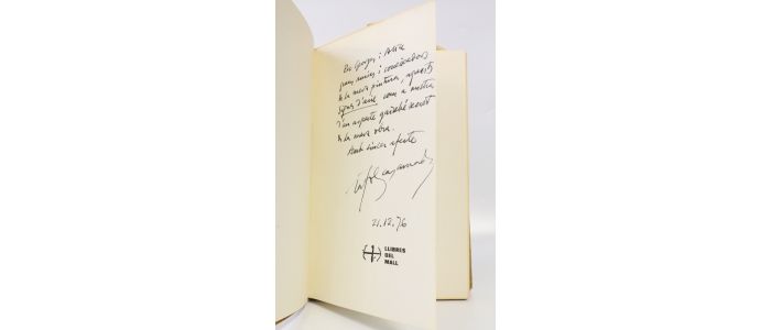 RAFOLS-CASAMADA : Signe d'aire. Obra poetica 1968-1976. Dibuixos de l'autor - Signed book, First edition - Edition-Originale.com