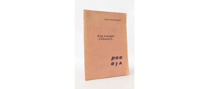 RAMBOUR : Petite biographie d'Edouard G. - Autographe, Edition Originale - Edition-Originale.com
