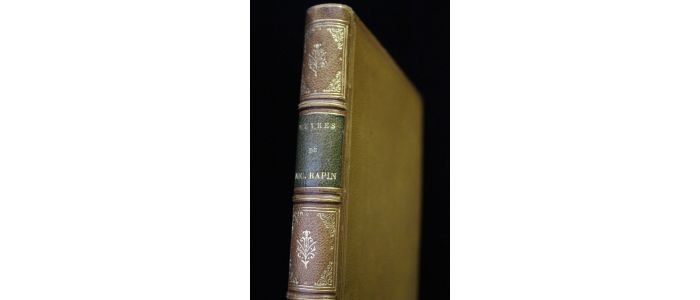 RAPIN : Les Oeuvres latines et francoises - Prima edizione - Edition-Originale.com