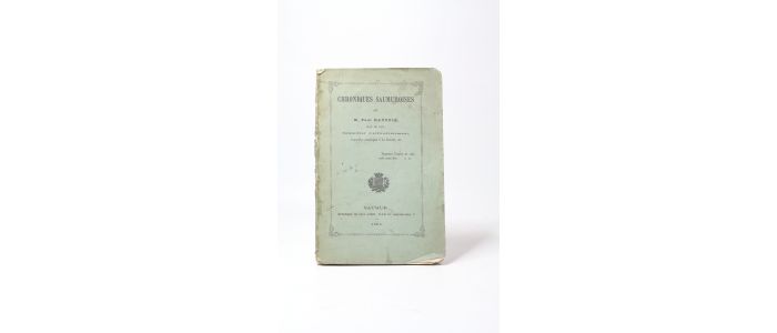 RATOUIS : Chroniques saumuroises - Prima edizione - Edition-Originale.com