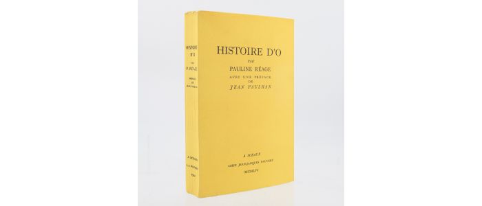 REAGE : Histoire d'O - Erste Ausgabe - Edition-Originale.com