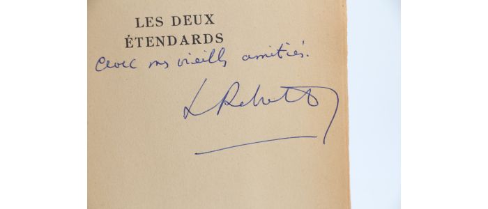 REBATET : Les deux Etendards - Autographe, Edition Originale - Edition-Originale.com