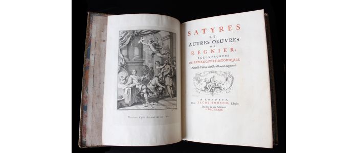 REGNIER : Satyres et autres oeuvres - Edition-Originale.com