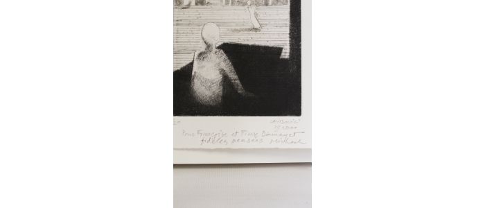 REICHMANN : Balayeur devant sa porte - Signed book, First edition - Edition-Originale.com