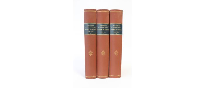REISET : Souvenirs du lieutenant général vicomte de Reiset 1775-1810 publiés par son petit-fils - Edition Originale - Edition-Originale.com
