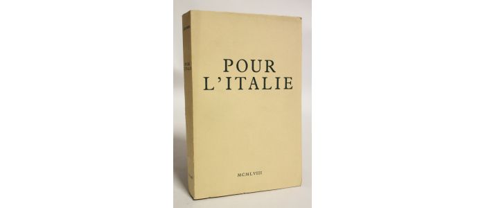 REVEL : Pour l'Italie - First edition - Edition-Originale.com