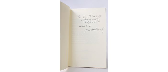 REY : Traverses du vent - Autographe, Edition Originale - Edition-Originale.com
